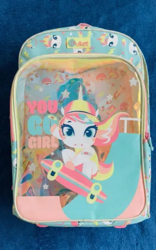 Mochila Puket - Unicórnio Skate