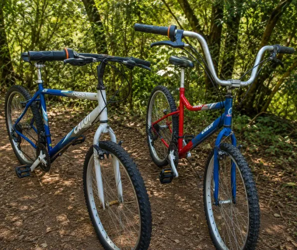 2 bicicletas CALOI COMPLETAS EM ÓTIMO ESTADO 
