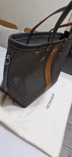 Bolsa couro Vitor Hugo original