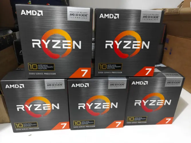 AMD Ryzen 7 am4 5800x3d novo lacrado