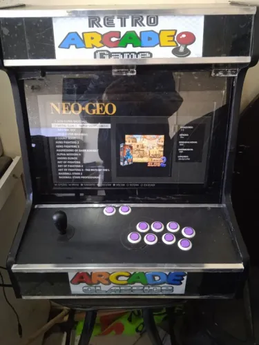 Máquina de fliperama com 8 mil jogos top