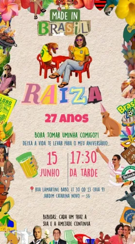 Convite Brasilidade