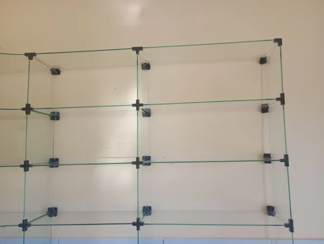 Vende-se prateleira de vidro 4,80m