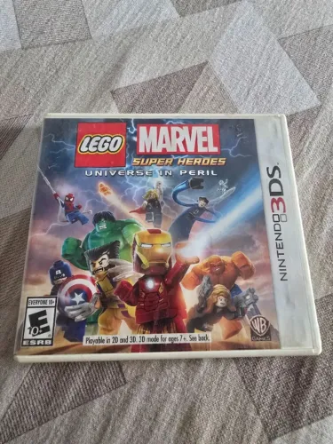 Jogo 3ds Lego Marvel super heroes
