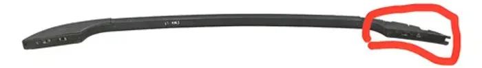 Rack Travessa Esquerdo Teto Fiat Idea 2006 A 2011 C/ Detalhe Preto