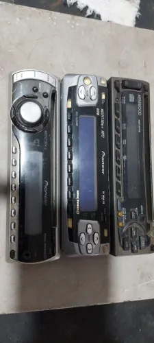 Frente Pioneer e Kenwood