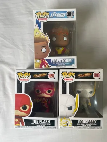 Funko pop! DC comics. 3 Funkos coleção pessoal.