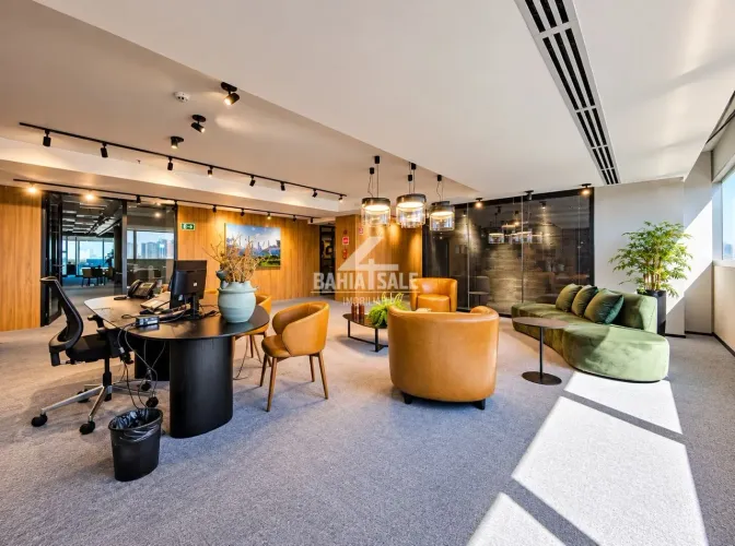 Laje Corporativa à Venda no Civil Towers, Costa Azul, Salvador | 850m² e 23 Vagas