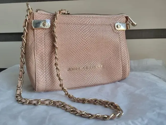 Bolsa Jorge Bischoff Cobra Nude