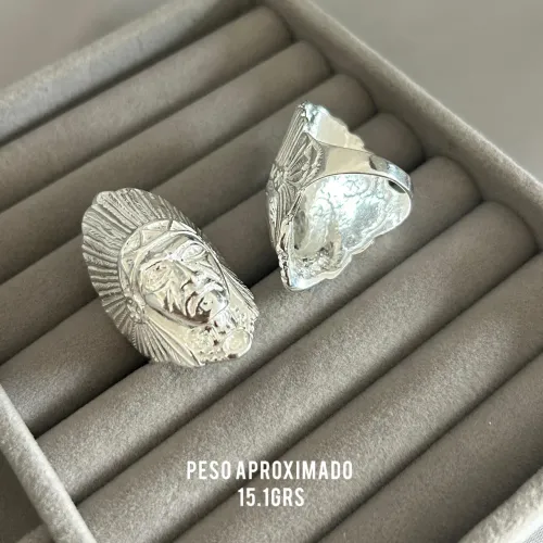 Anel do Indio - Page Do Grande (Prata 925) 15,1g