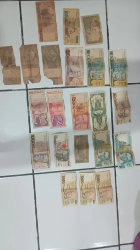Notas antigas para colecionadores 