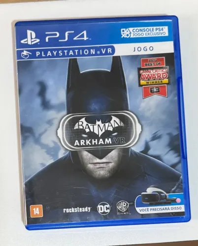 Batman Akham VR jogo PS4