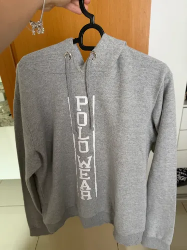 Moletom Polo Cinza