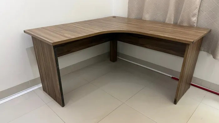 Mesa de escritório L MDF 140x140