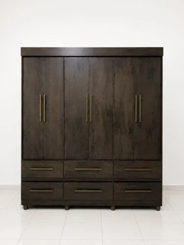 Guarda-Roupa Casal 6 Portas 6 Gavetas Araplac Jade - Muito Conservado
