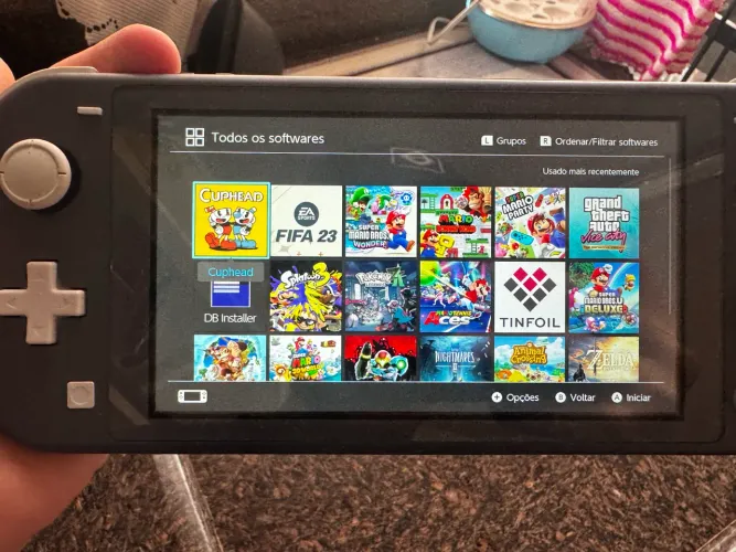 Nintendo Switch lite ( desbloqueado) 128GB