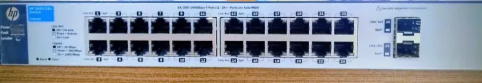 Switch HP 1810-24G (Gerenciável Gigabit)