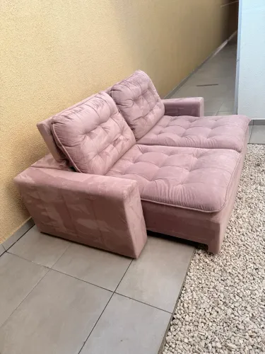 Sofá retrátil e reclinável auto padrão 