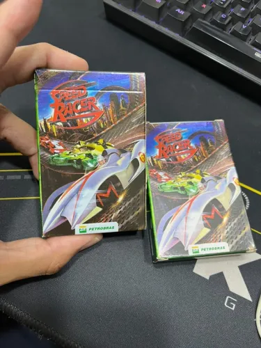 Jogo de Cartas Colecionável Speed Racer - BR Petrobras (2008)