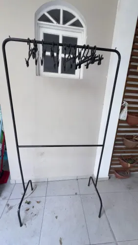 Arara de Roupas 2 andares - Com 20 cabides