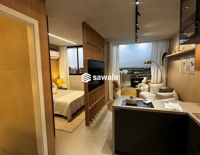 Imóvel para venda possui 34 metros quadrados com 1 quarto em Barra Olímpica - Rio de Janei