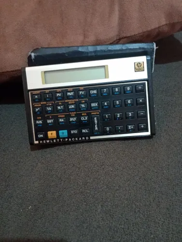 Calculadora financeira em perfeito estado
