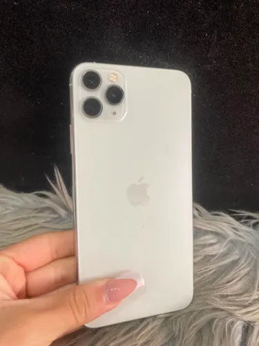 ?*IPHONE 11 PRO MAX 64GB* ?BRANCO ?100% ?R$1.199,00