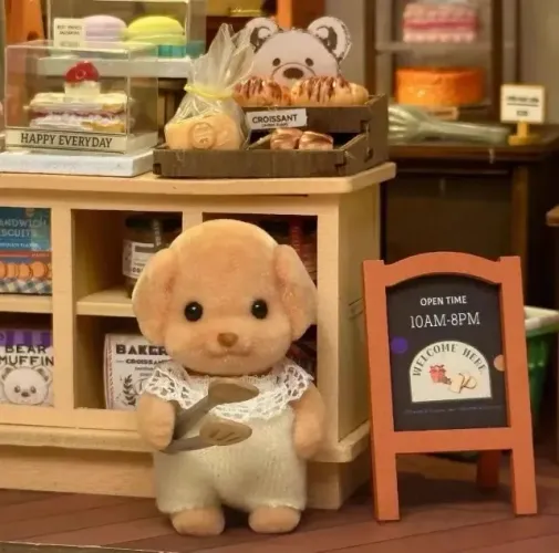 BEBÊ POODLE - Sylvanian Families Japão - NOVO
