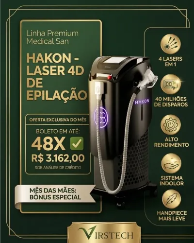 Hakon laser 4d Depilação