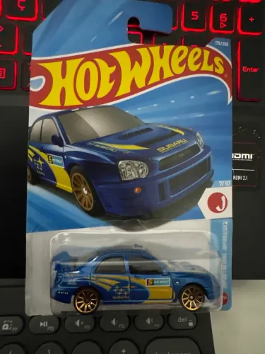 Hot Wheels Subaru Impreza WRX Azul 2026