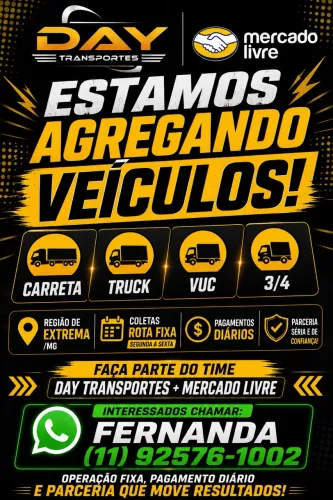 Estamos agregando veículos