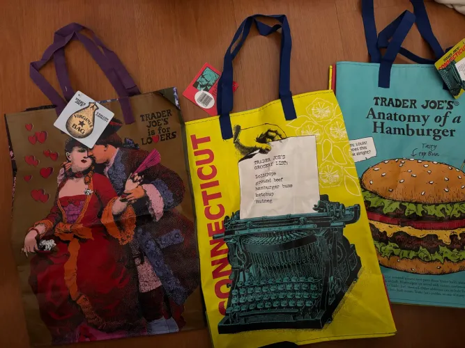 Sacola viral trader joes