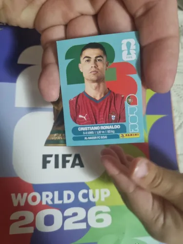 Figurinha copa 2026 Cristiano Ronaldo 