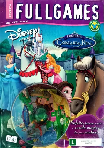 cd de jogo ano 01 n 01 cavalaria real princess infantil lacrado o30