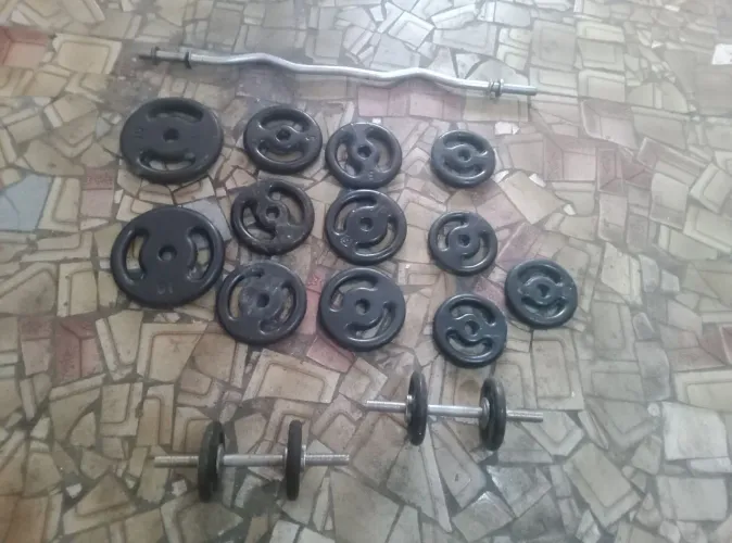 Kit de musculação