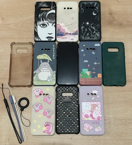 Samsung S10e (Tela Impecável) + Caixa + Kit 10 Capinhas