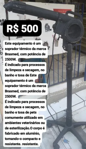 Soprador, secador de pelos banho e tosa