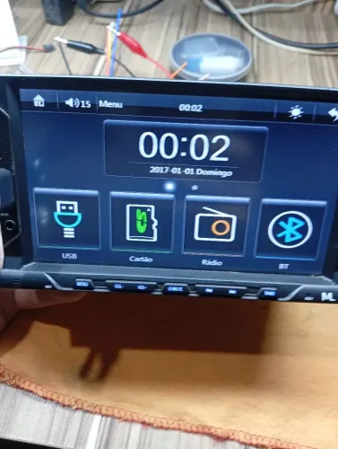 Multimídia automotiva bluetooth 