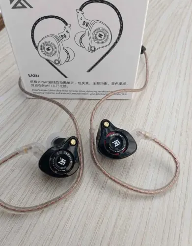 Fone de Ouvido KZ Eldar Microfone Novo Original Qualidade- Entrega Grátis 