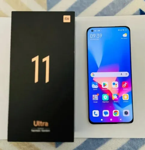 Mi 11 Ultra 12GB/256GB Completo Caixa Original Carregador 67W Novíssimo
