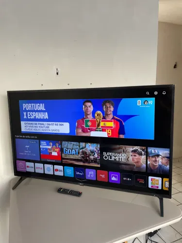 Tv Smart 50 Polegadas LG 4K com Bluetooth - Novíssima