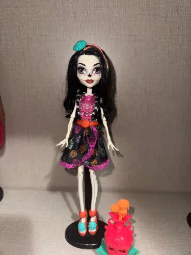 Monster high skelita art class