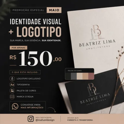 Criação de logotipo profissional para empresas