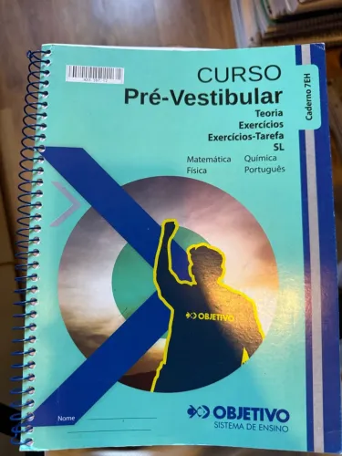 KIT 6 LIVROS PRÉ-VESTIBULAR OBJETIVO