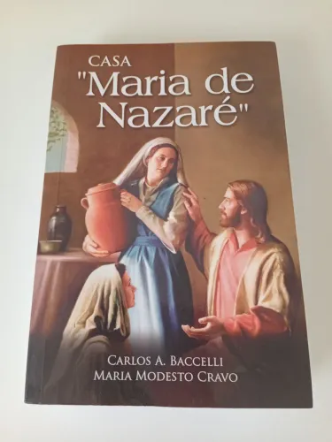 Livro espírita " Casa Maria de Nazare" -  autor Maria modesto cravo