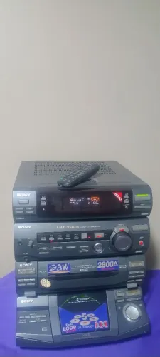 Som Sony LBT XB44 - SOMENTE O APARELHO COM CONTROLE REMOTO 