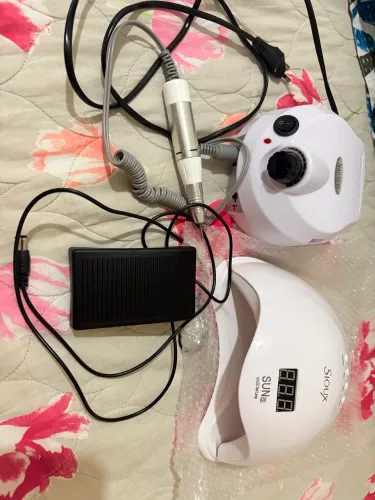 Motor Elétrica com pedal e controle de velocidade.Cabine UV/LED Sun5