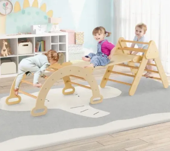 Escorregador/escalador infantil