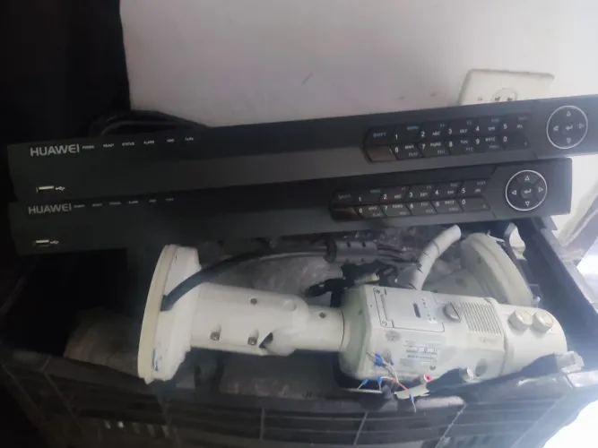 Lote câmera e nvr