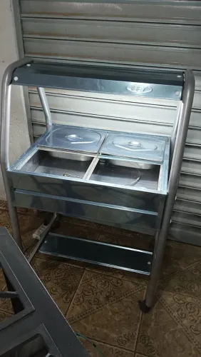 SELF SERVICE 4 GNS LUXO CINZA 220V